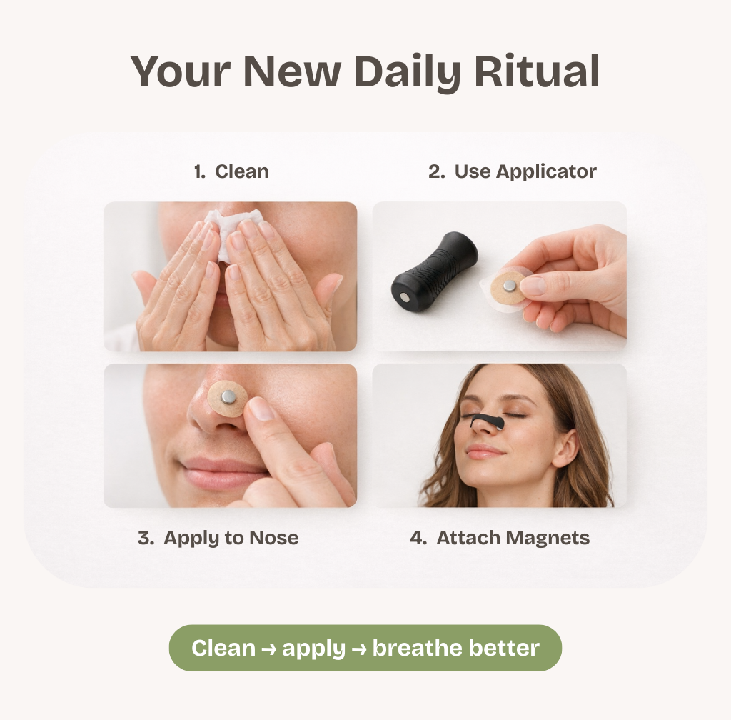Magnetic Nasal Dilator